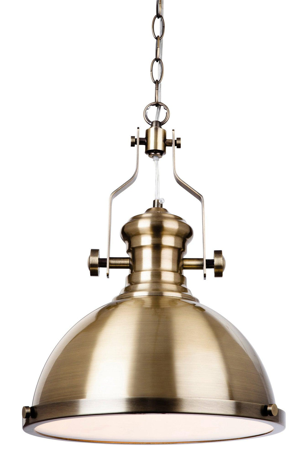 Albion Pendant Antique Brass - Prisma Lighting