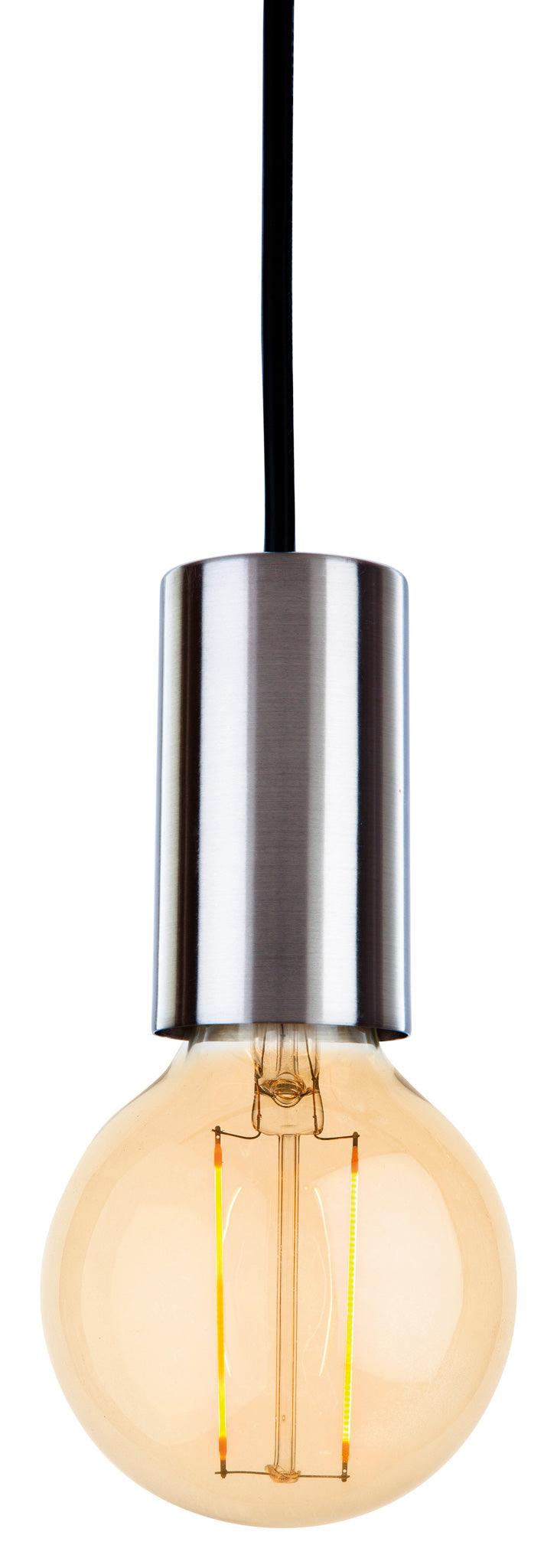 Berkeley Pendant Brushed Steel - Prisma Lighting