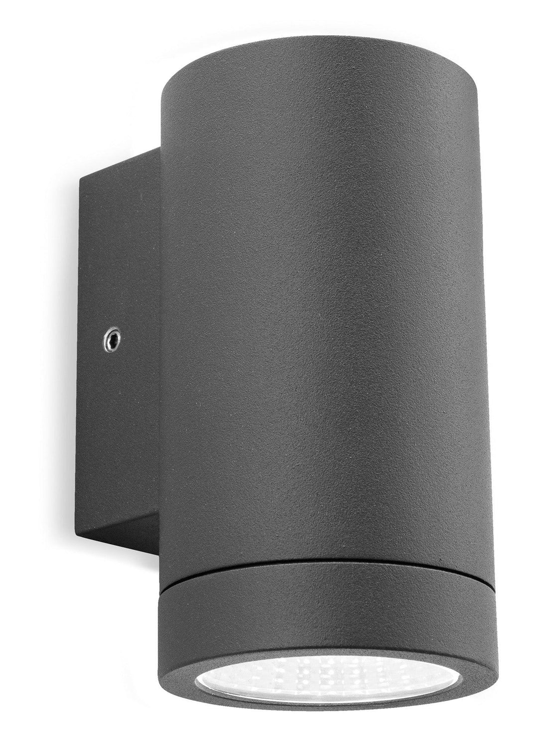 Shelby Single LED Wall Light Graphite - Prisma Lighting