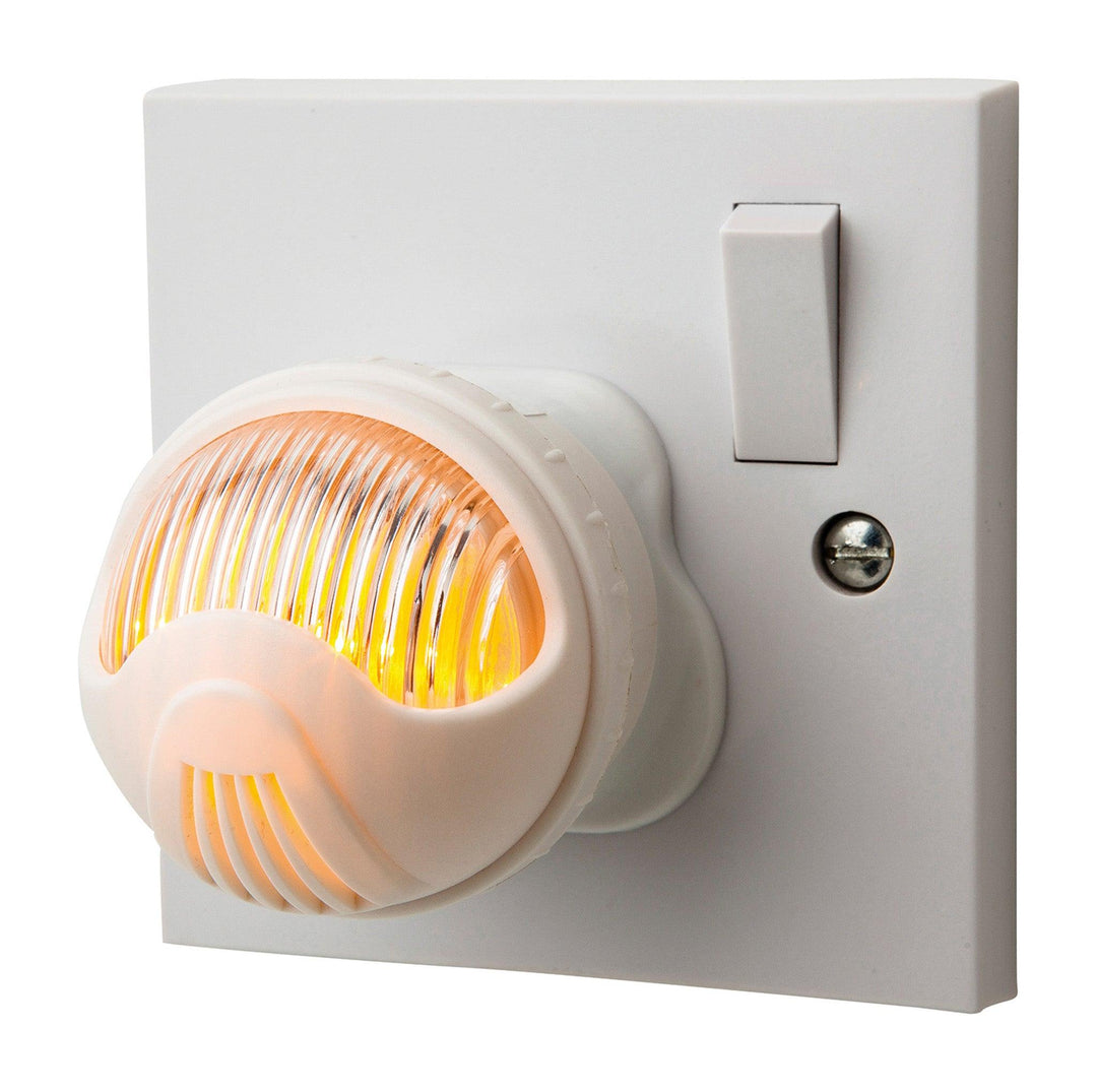 LED Night Light White with Amber LED - Prisma Lighting