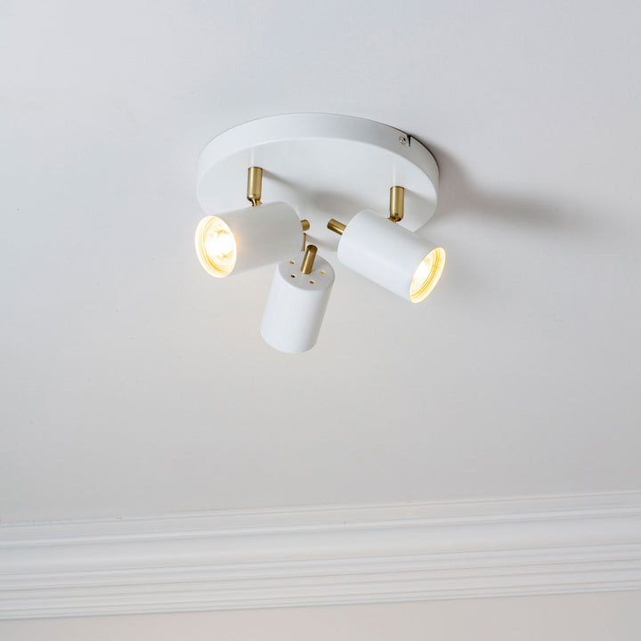 Gull 3lt round spotlight White