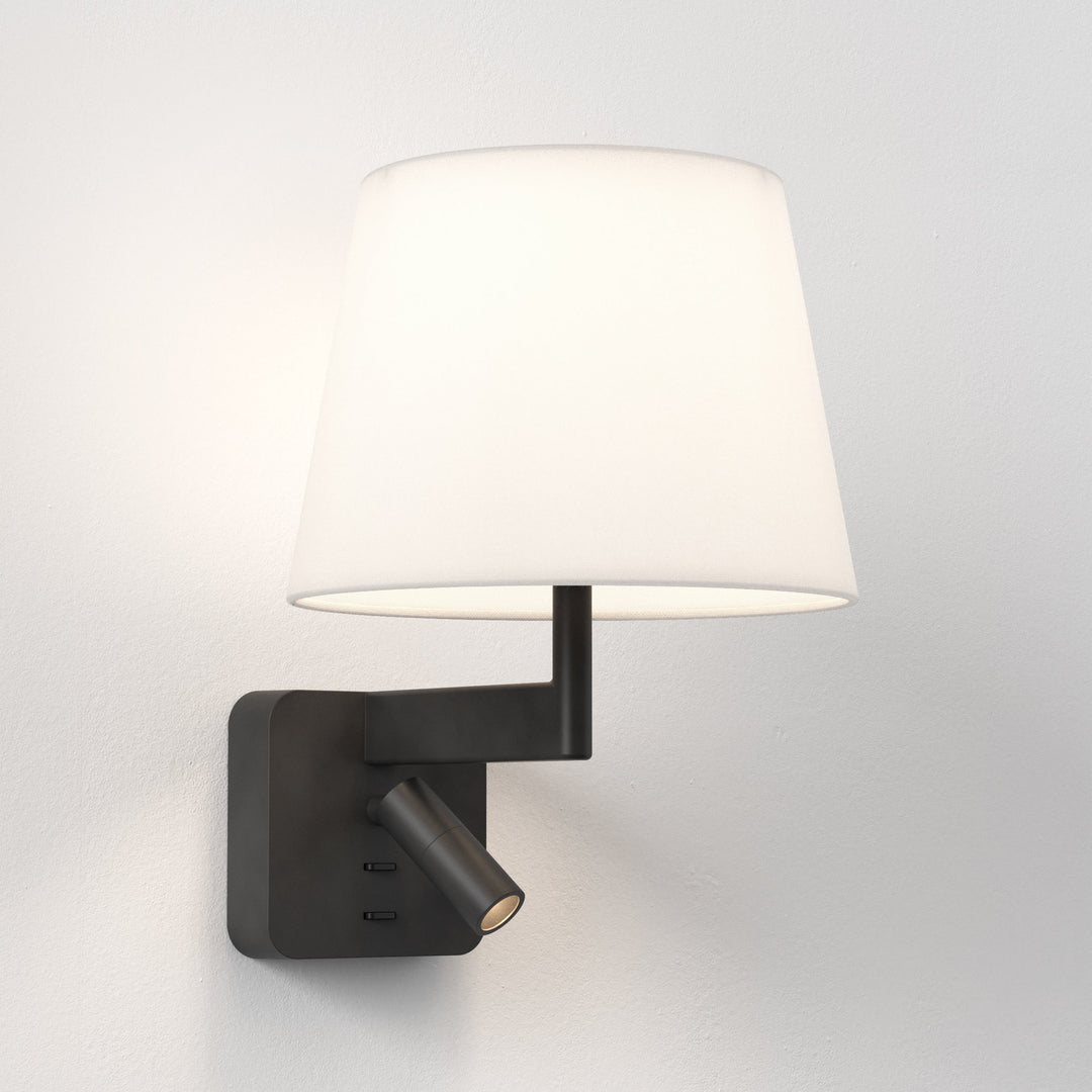 Astro Beaumont Reader Wall Light in Matt Black – Dual Light Source Design