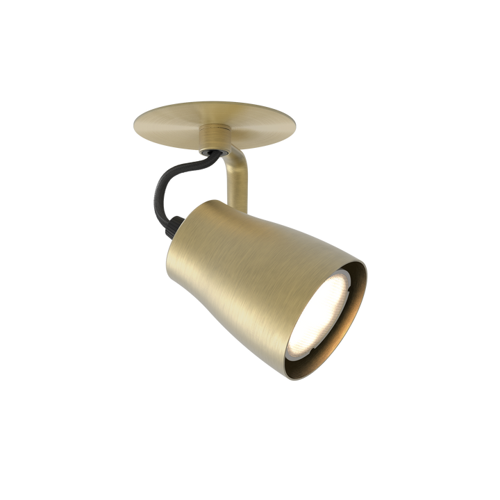 Astro Juno Recessed | Matt Brushed Brass | Spotlight 1487005