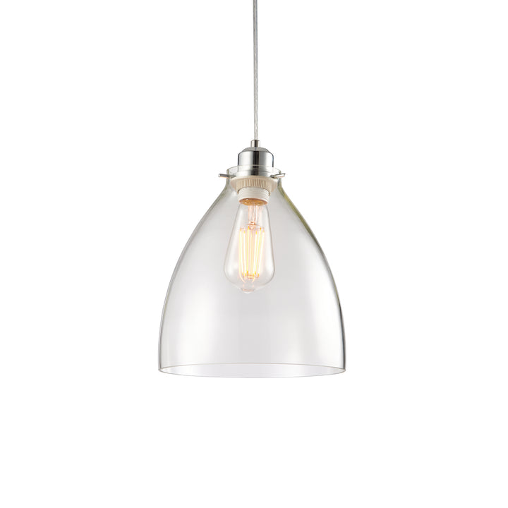 Elstow Pendant shade Chrome