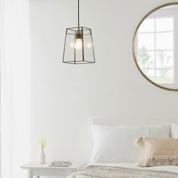 Beaumont Pendant shade Brass