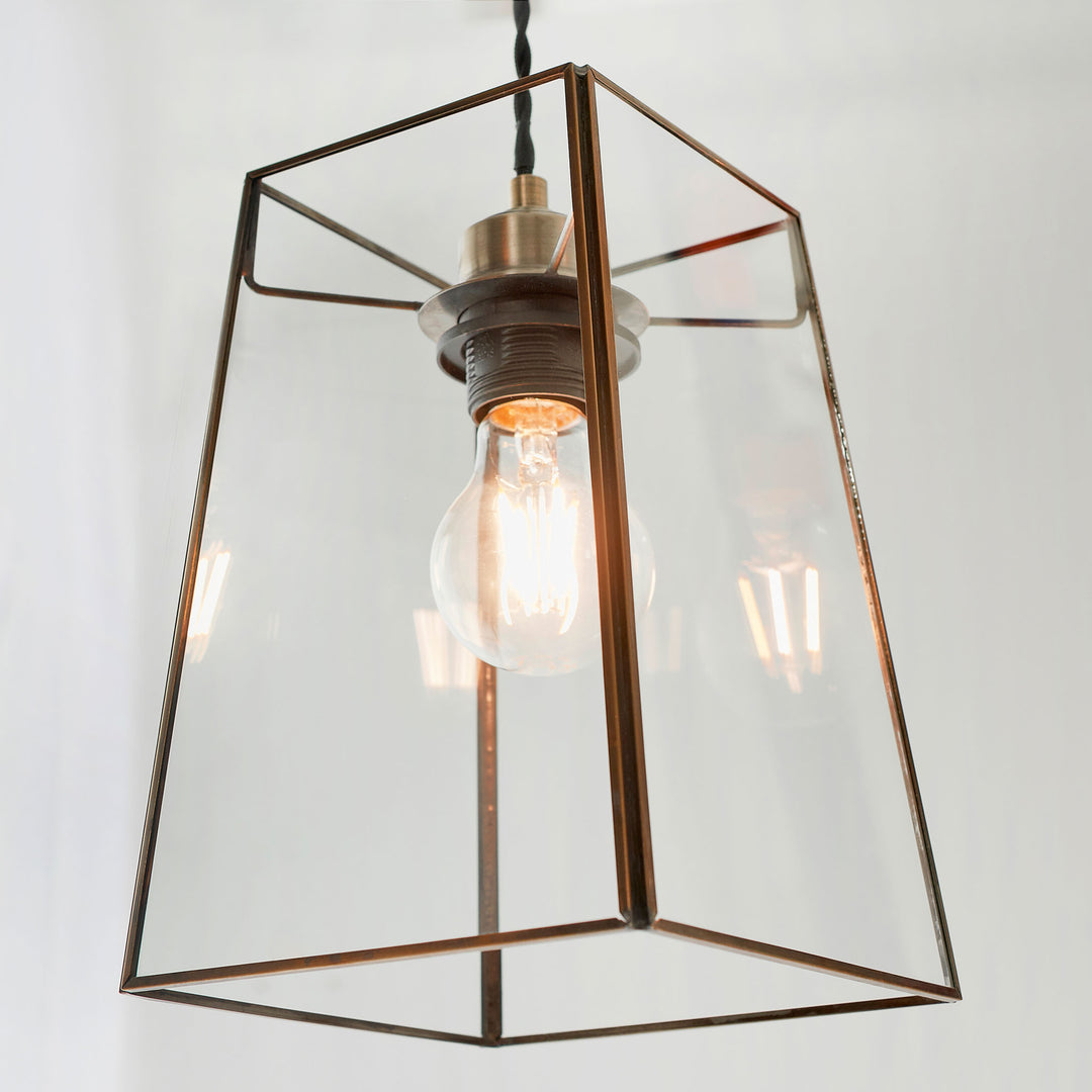 Beaumont Pendant shade Brass