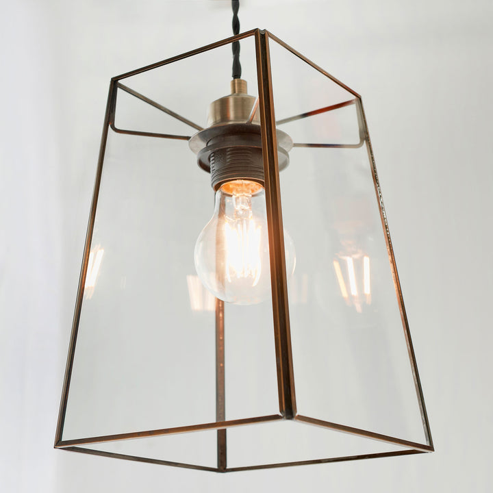 Beaumont Pendant shade Brass