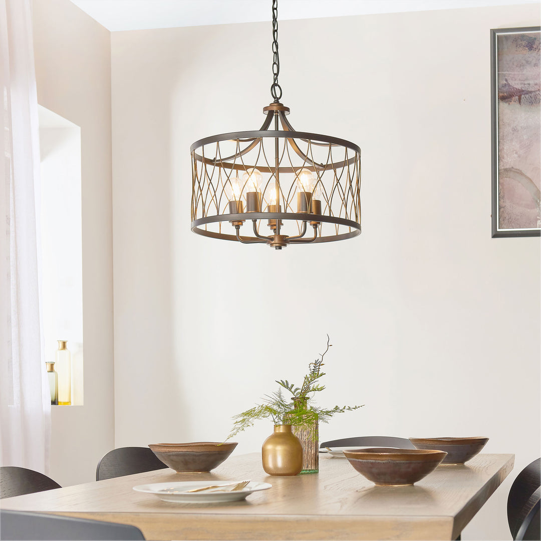 Heston 5lt pendant Black