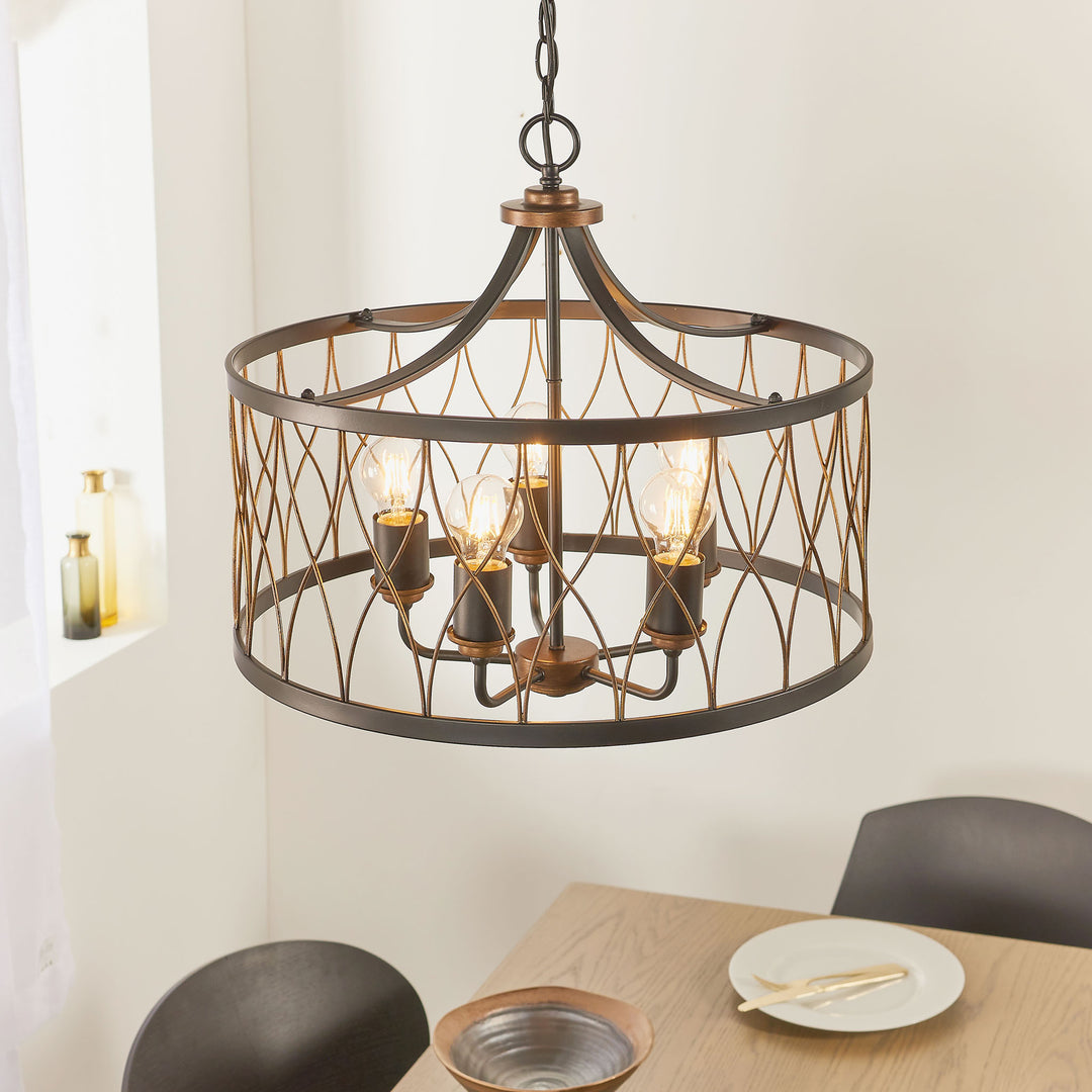 Heston 5lt pendant Black