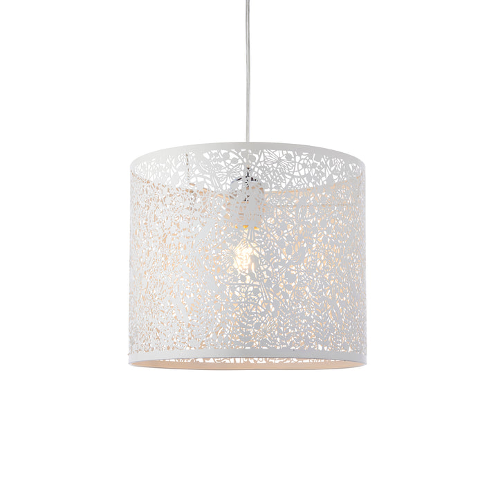 Secret garden 300mm pendant shade White