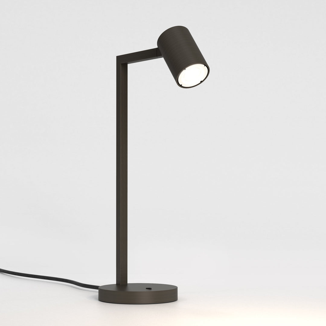 Astro Ascoli Desk Table Light in Matt Black, Matt White, Matt Nickel, and Bronze – Adjustable Desk Lamp