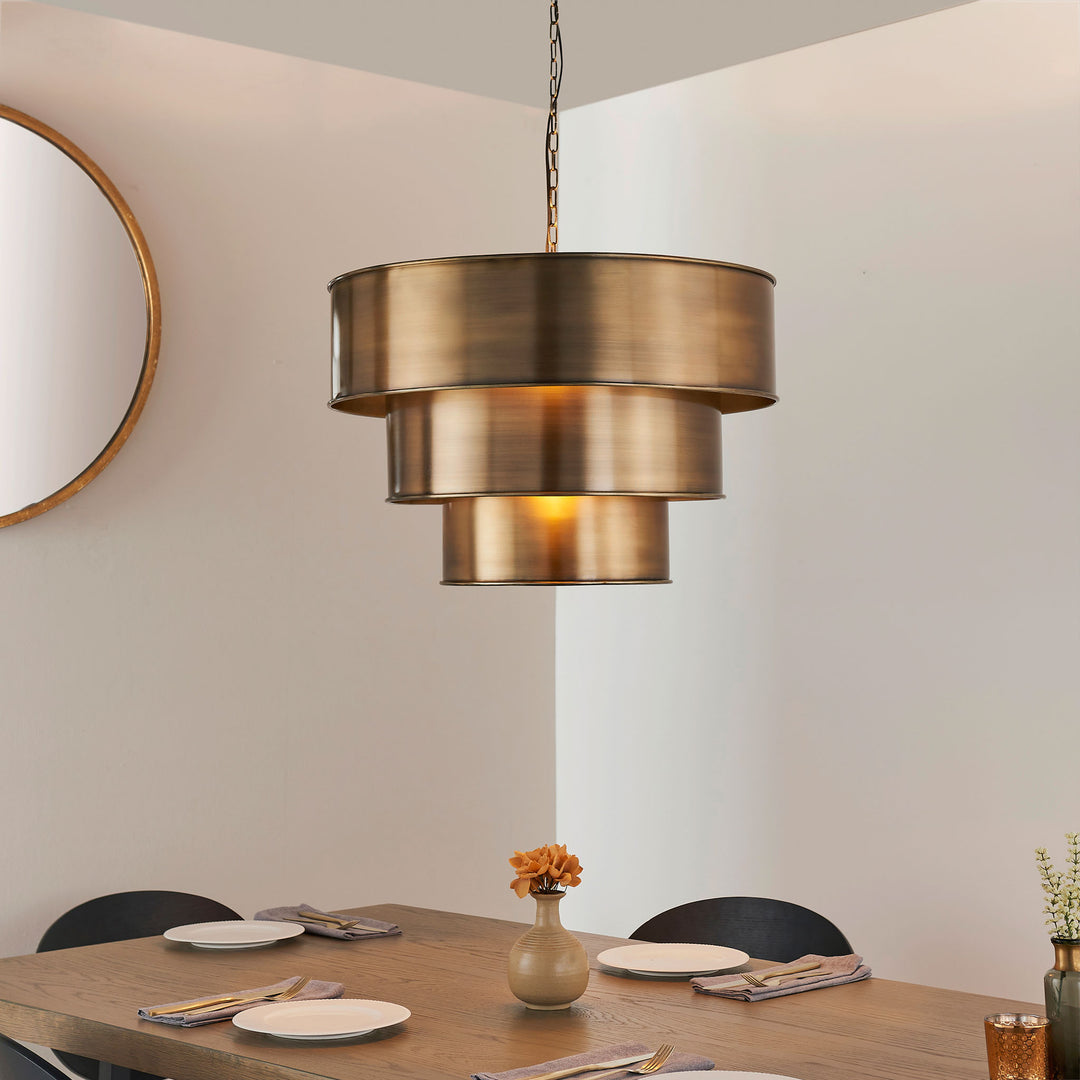 Morad Pendant Brass