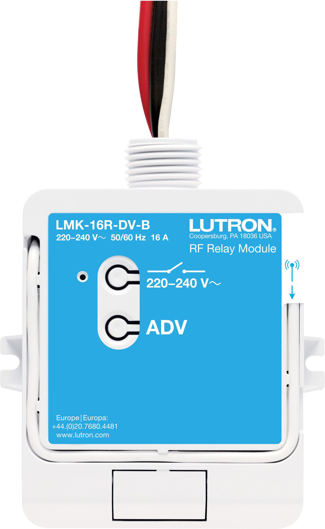 Lutron PowPak Module 16A In-line Switch - Prisma Lighting