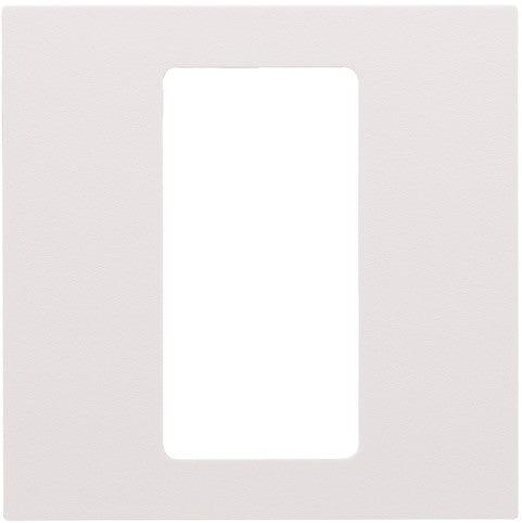 Lutron Faceplate 1 Column Arctic White - Prisma Lighting