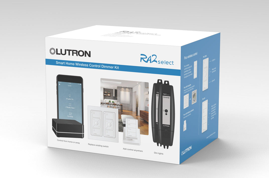 Lutron Home Starter Kit with Repeater and Dimmers - Prisma Lighting