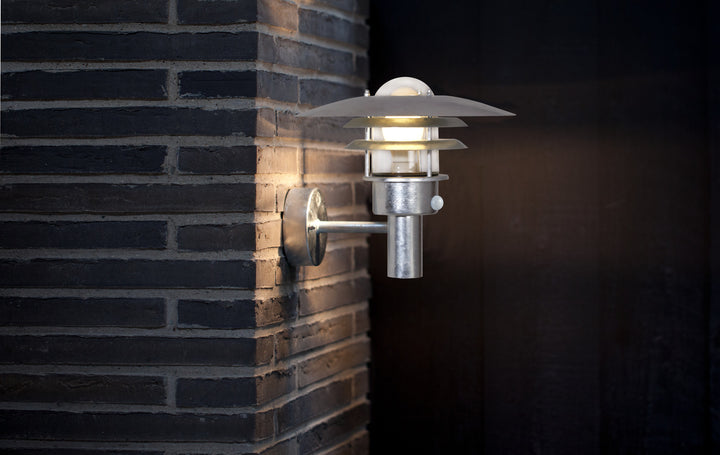 Lonstrup 32 Sensor Wall Light Galvanized