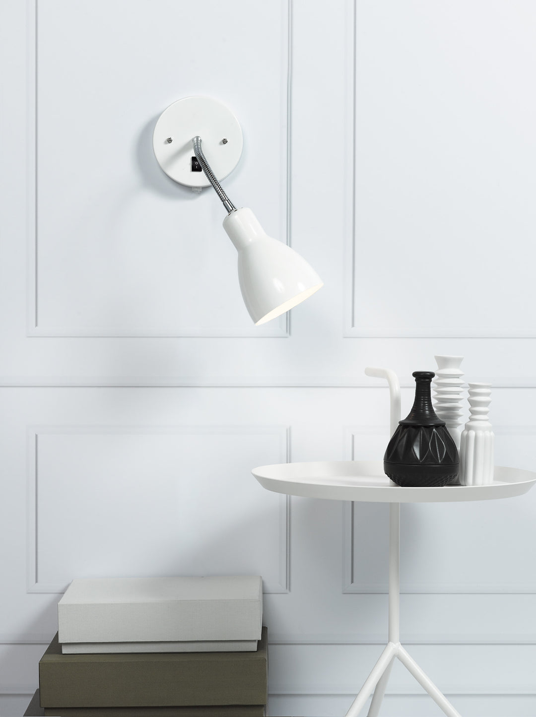 Cyclone Wall Light White