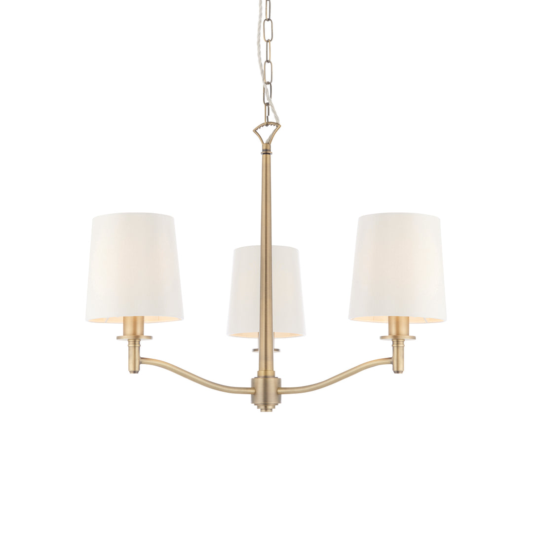 Ortona 3lt pendant Brass