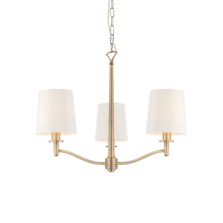 Ortona 3lt pendant Brass