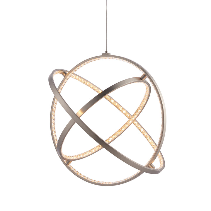 Eternity 3lt pendant Nickel