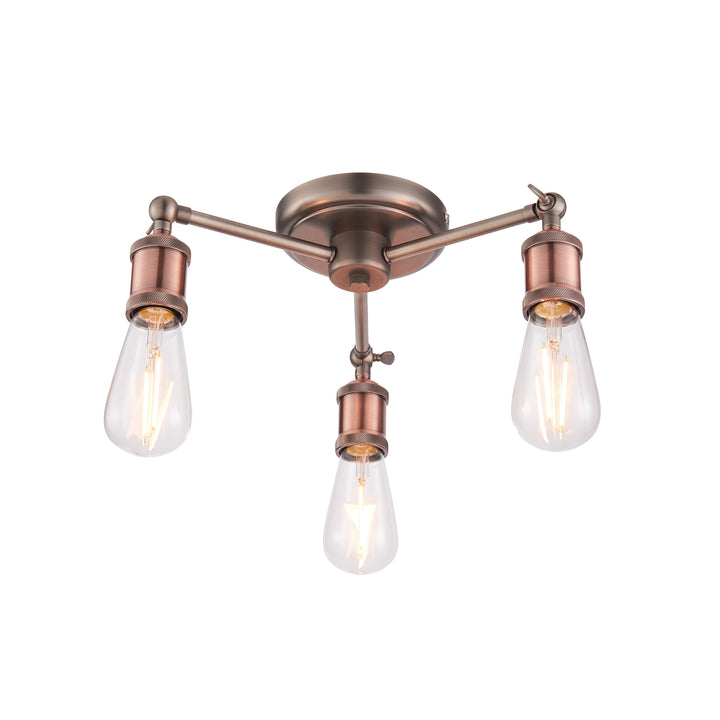 Hal 3lt semi flush Metal