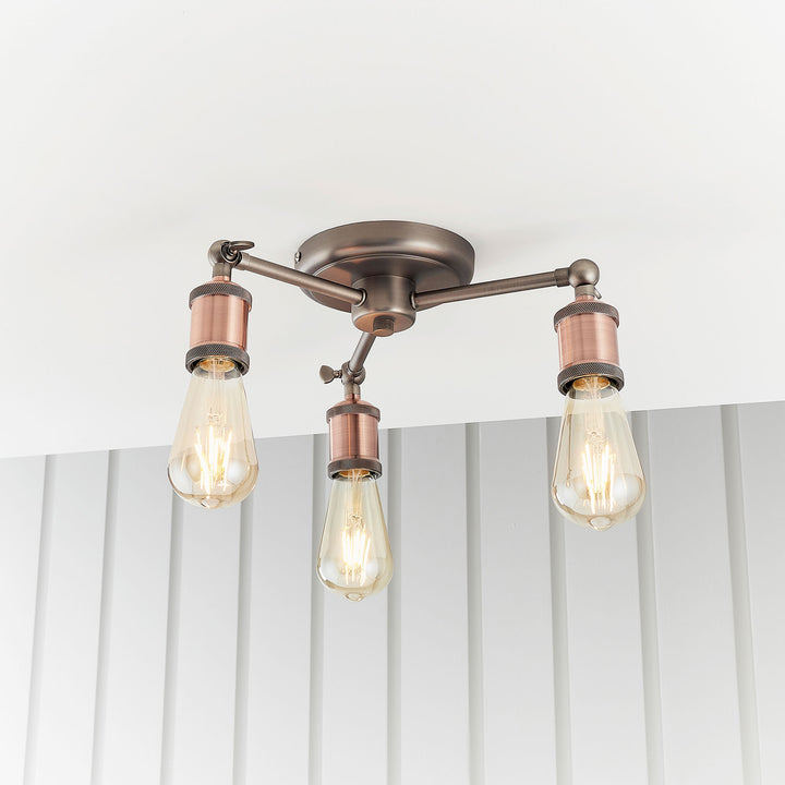 Hal 3lt semi flush Metal