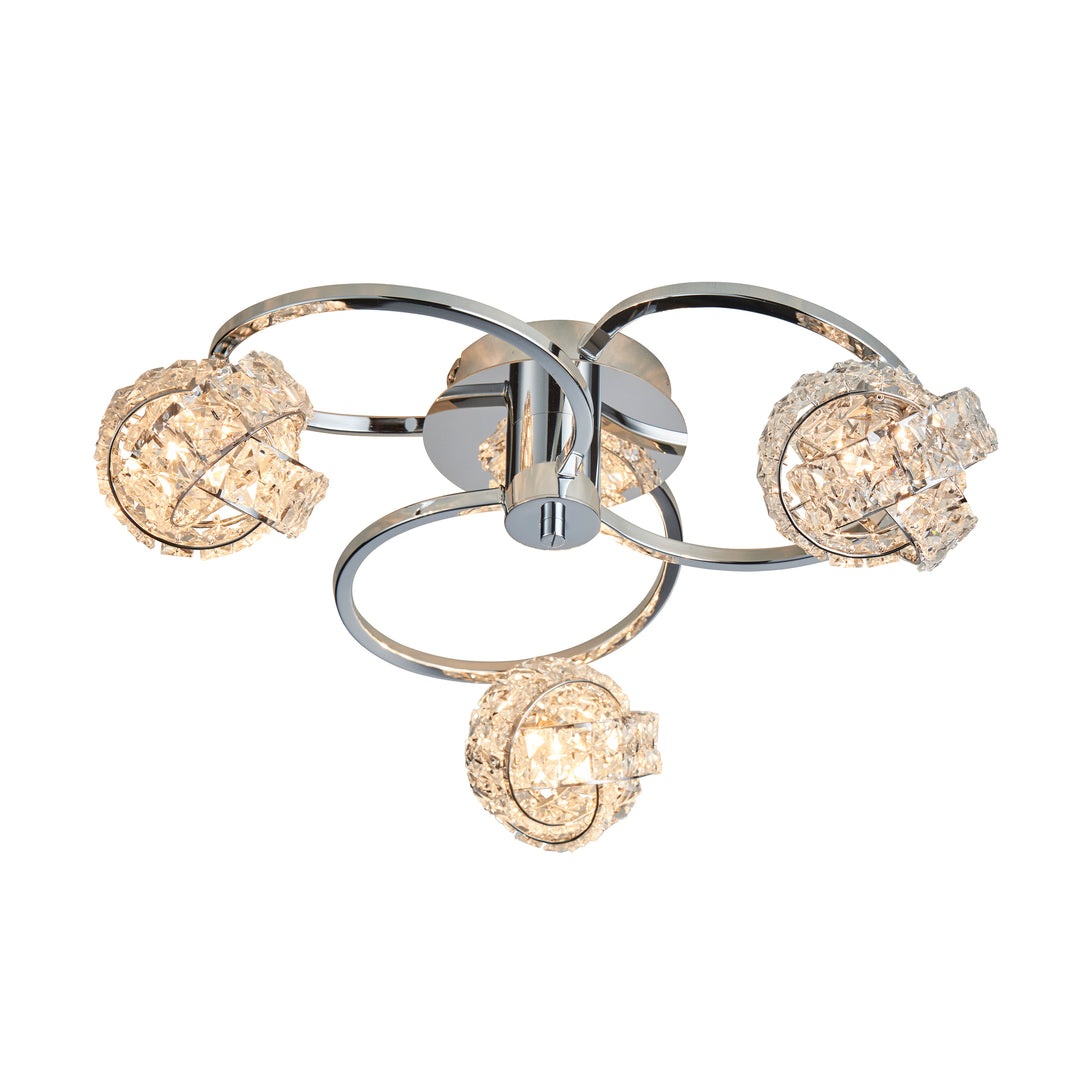 Talia 3lt semi flush Crystal