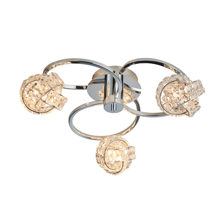 Talia 3lt semi flush Crystal