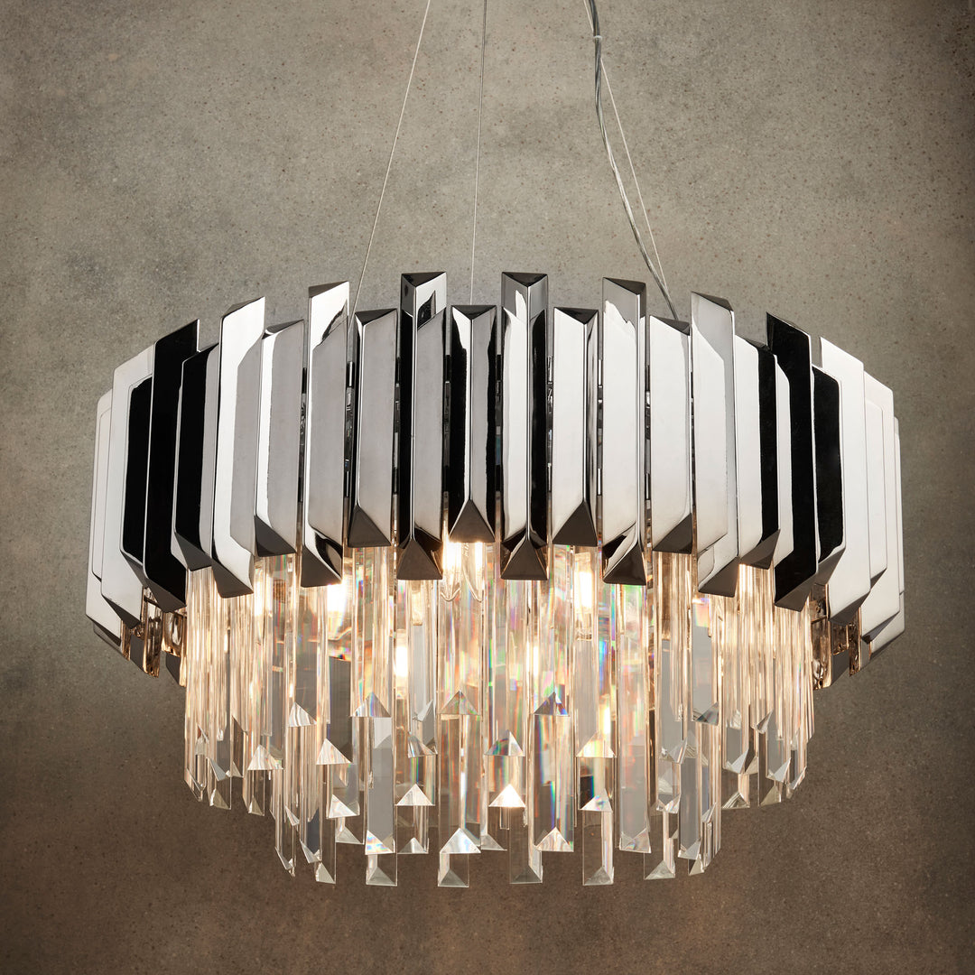 Valetta 6lt pendant Crystal