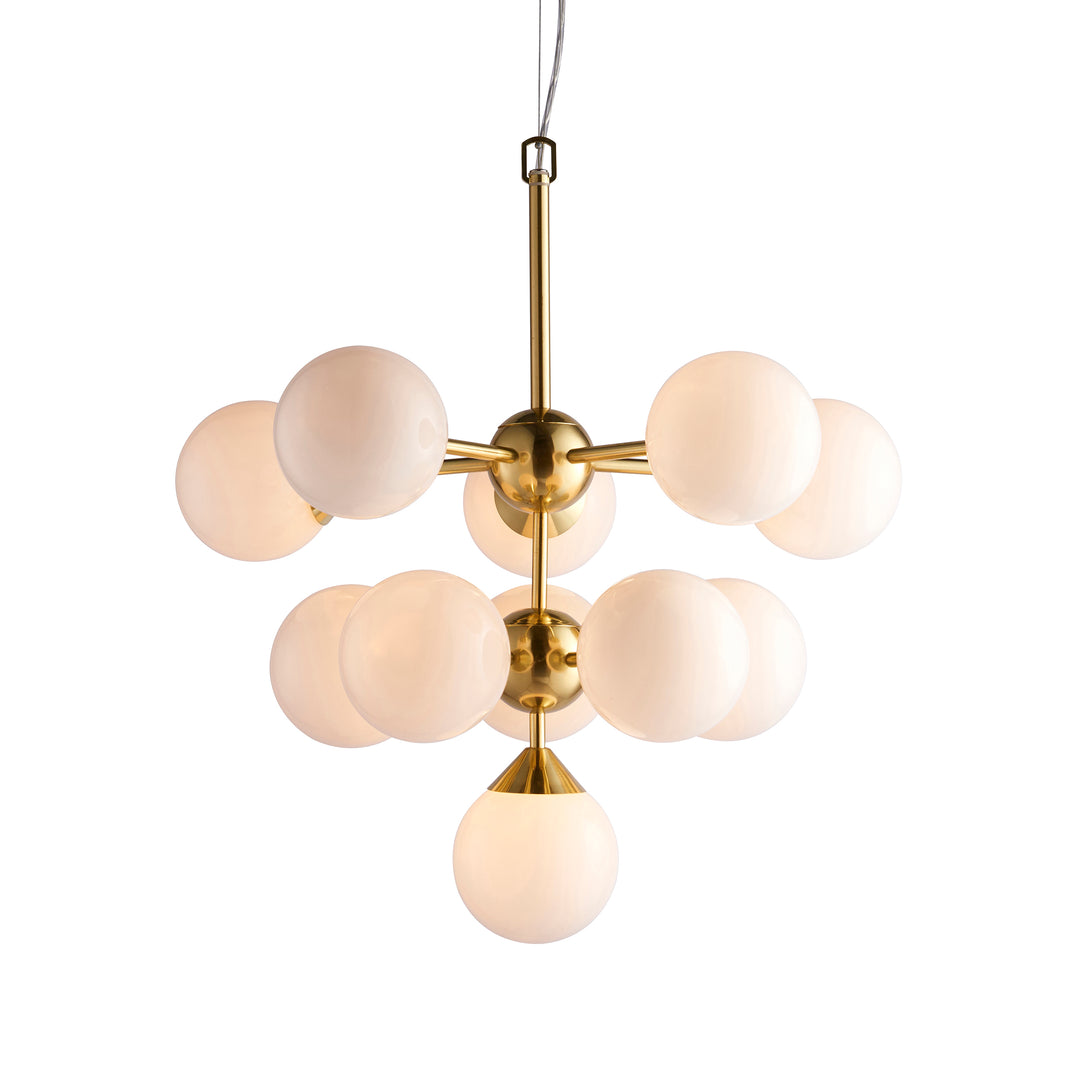 Oscar 11lt pendant Brass