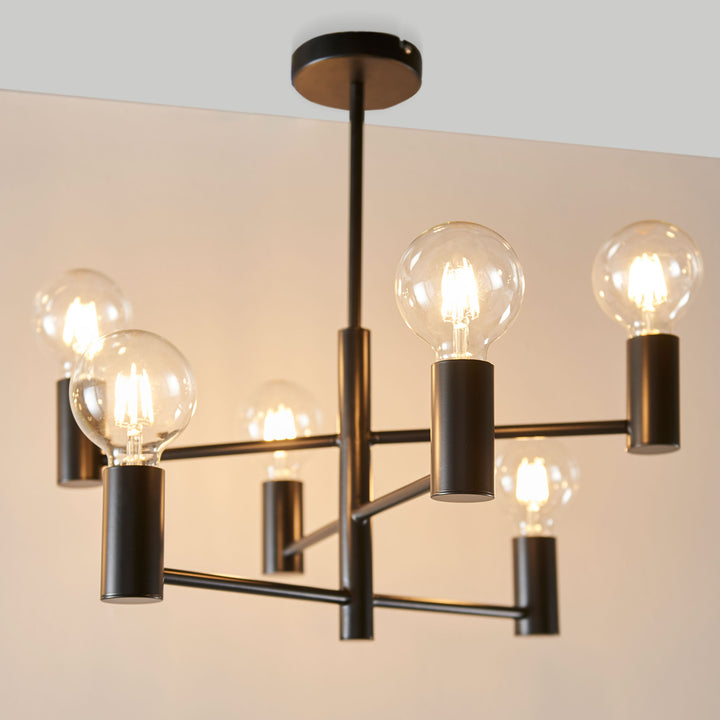 Studio 6lt semi flush Black