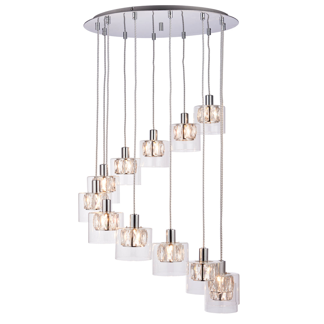 Verina 12lt pendant Chrome