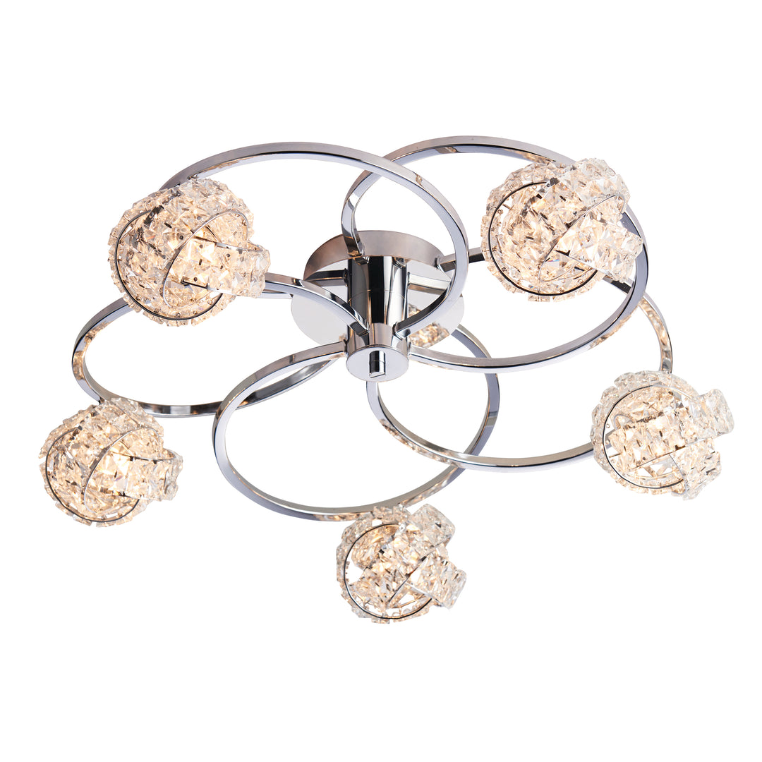 Talia 5lt semi flush Chrome