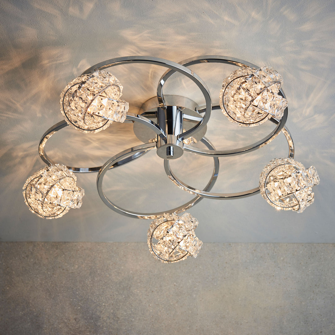 Talia 5lt semi flush Chrome