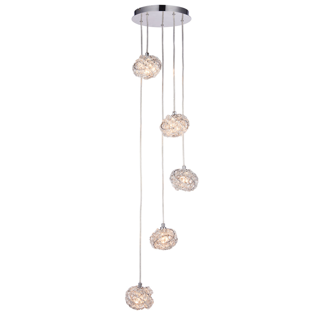 Talia 5lt pendant Chrome