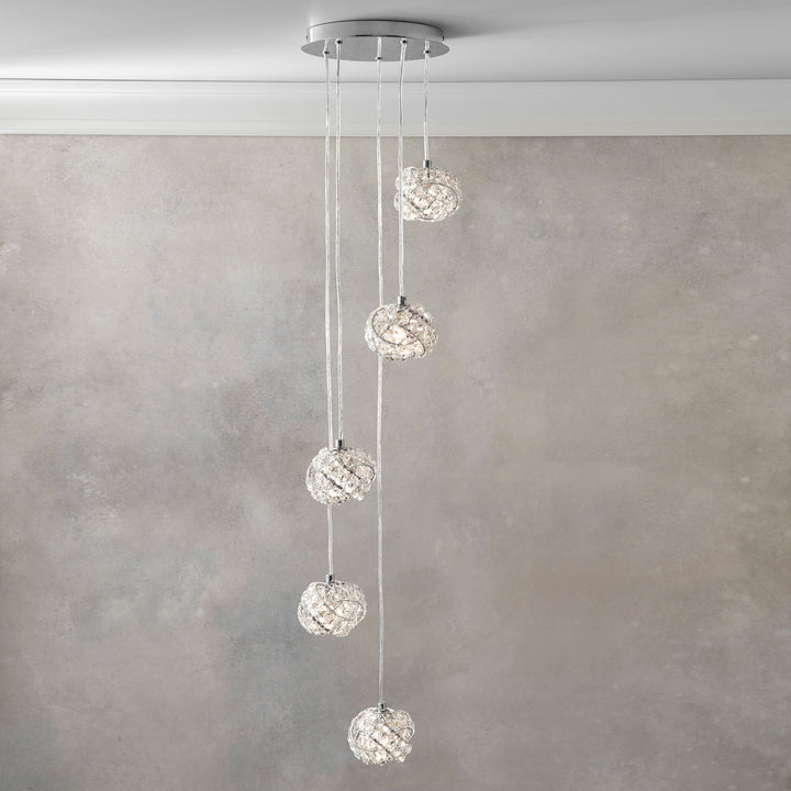 Talia 5lt pendant Chrome