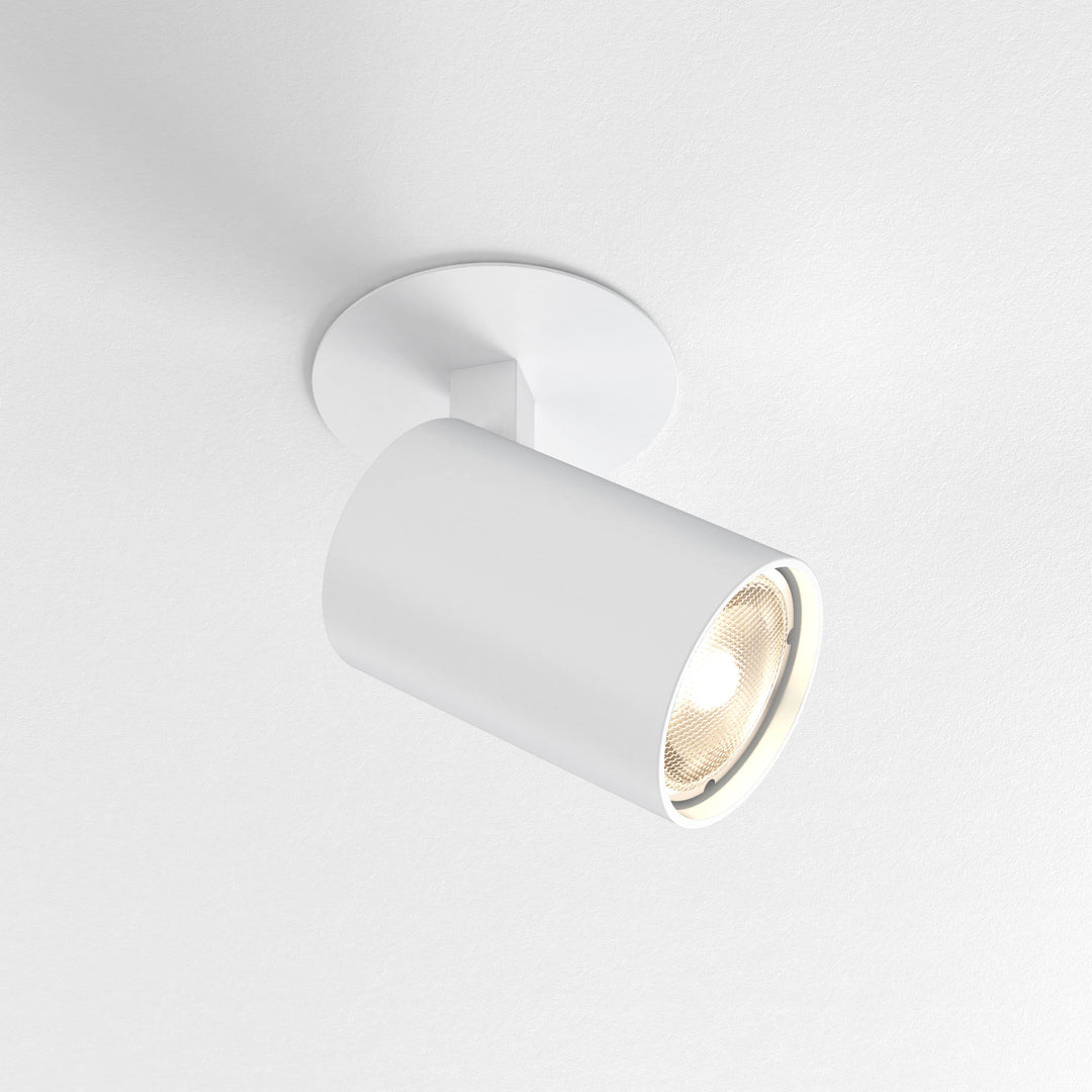 Astro Ascoli Recessed Spotlight in Matt Black, Matt Nickel, Textured White, and Bronze – Adjustable Ceiling Fixture