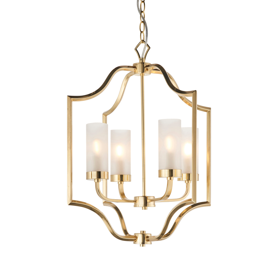 Edrea 4lt pendant Brass