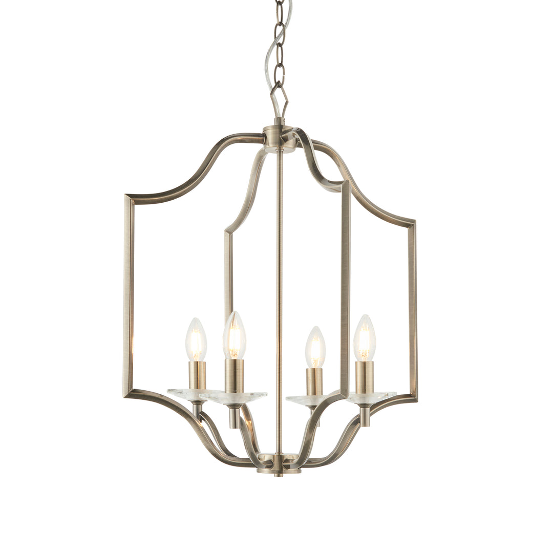 Lainey 4lt pendant Brass