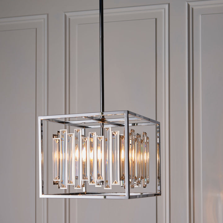 Acadia 4lt pendant Chrome