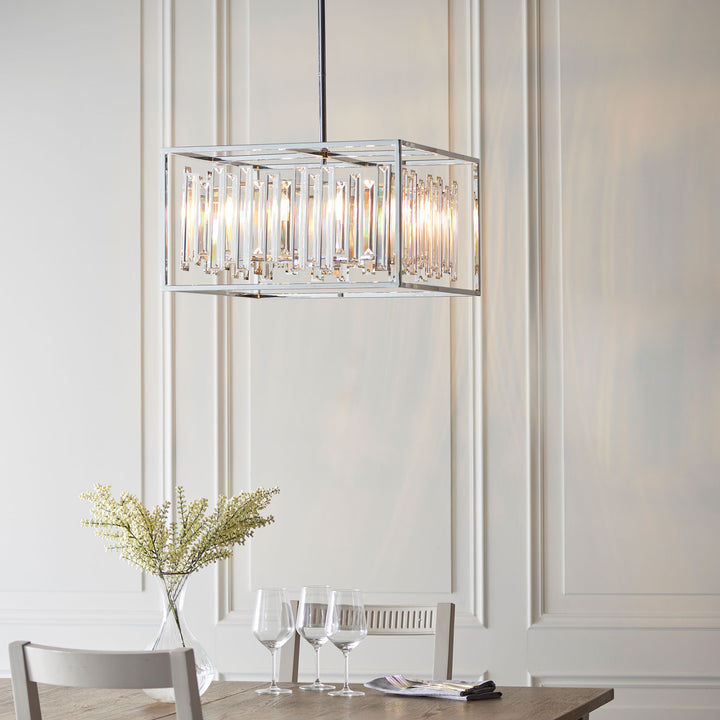 Acadia 6lt pendant Chrome