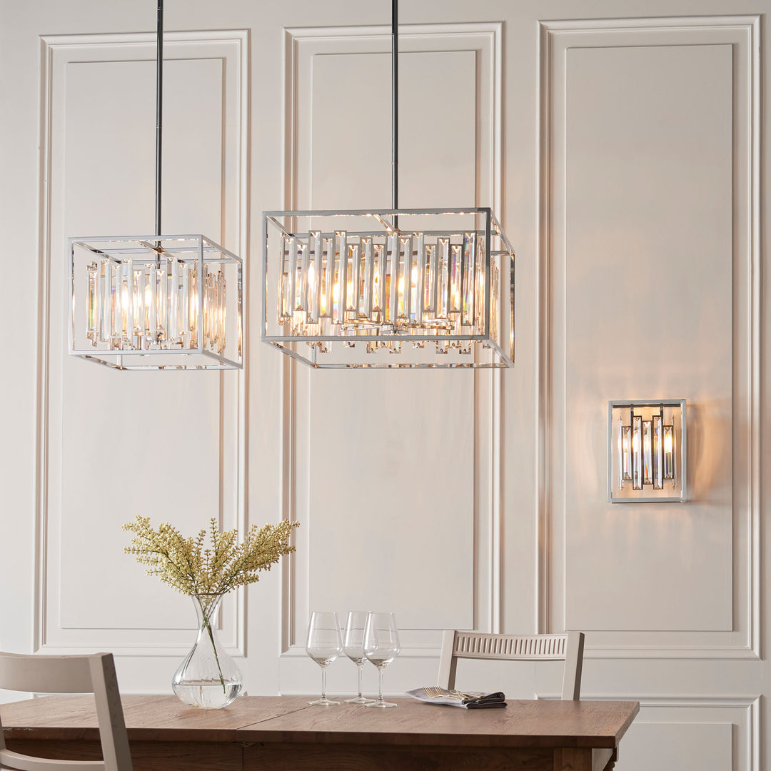 Acadia 6lt pendant Chrome