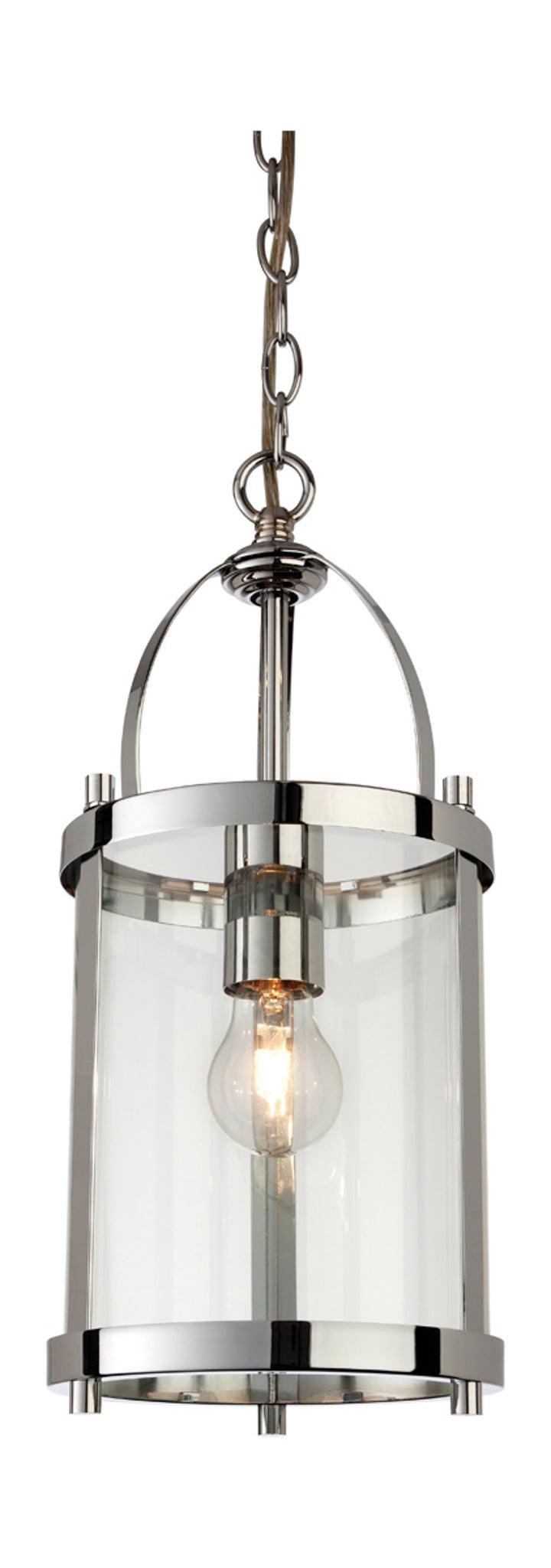 Imperial Round Lantern - 1 Light Chrome - Prisma Lighting