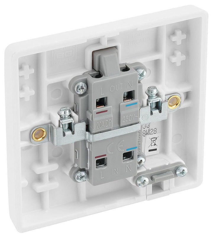 800 Series 20A Double Pole Switch with Indicator and Flex Outlet - Prisma Lighting