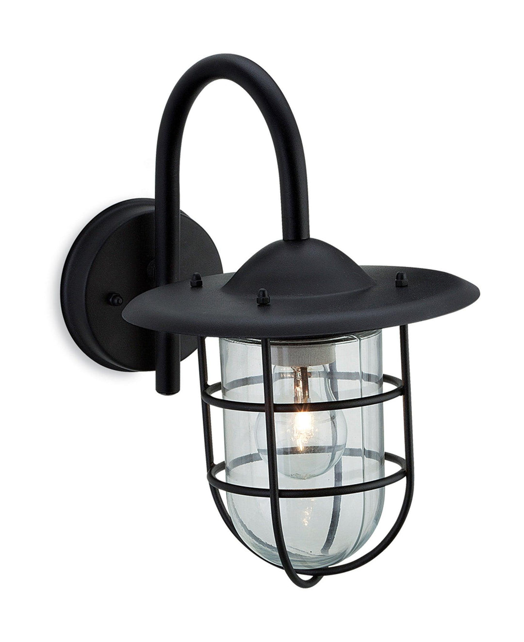 Cage Wall Light Black - Prisma Lighting