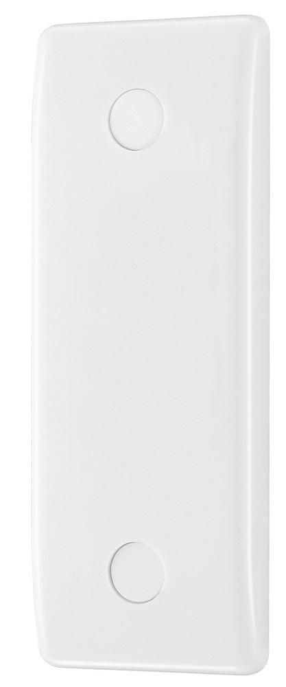 BG Nexus White 1-Gang Architrave Blank Plate 836