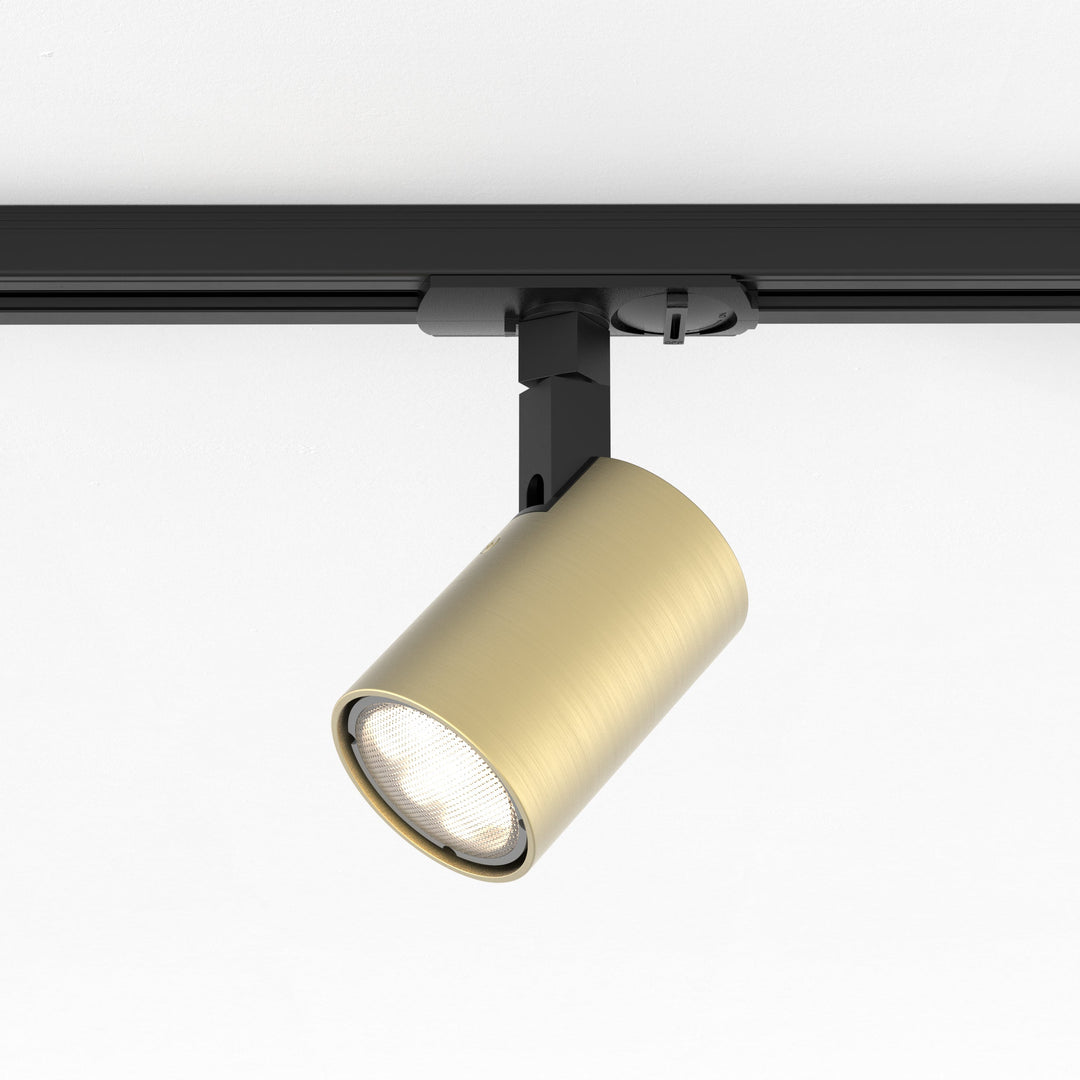 Astro Ascoli Track Light in Textured White, Textured Black, Matt Nickel, Bronze, and Matt Gold – Adjustable Ceiling Fixture
