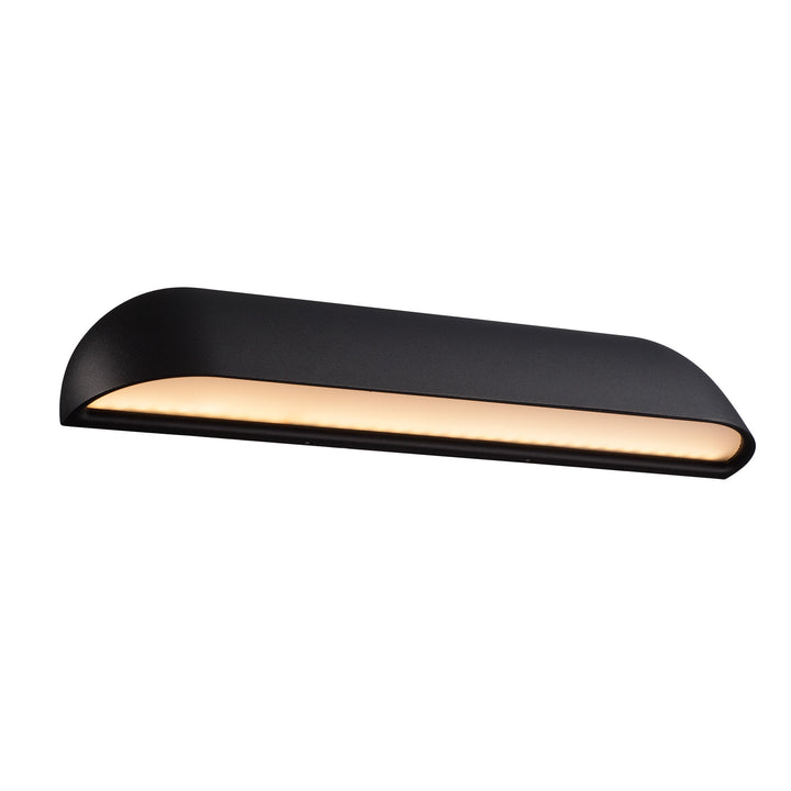 Front 36 Wall Light Black