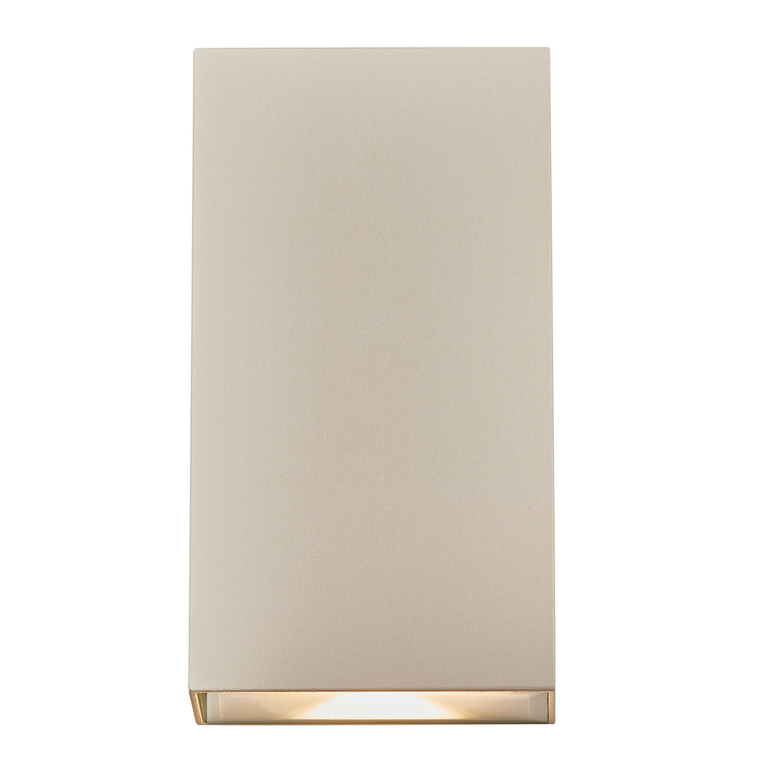 Rold Kubi Champagne Wall Light Sanded