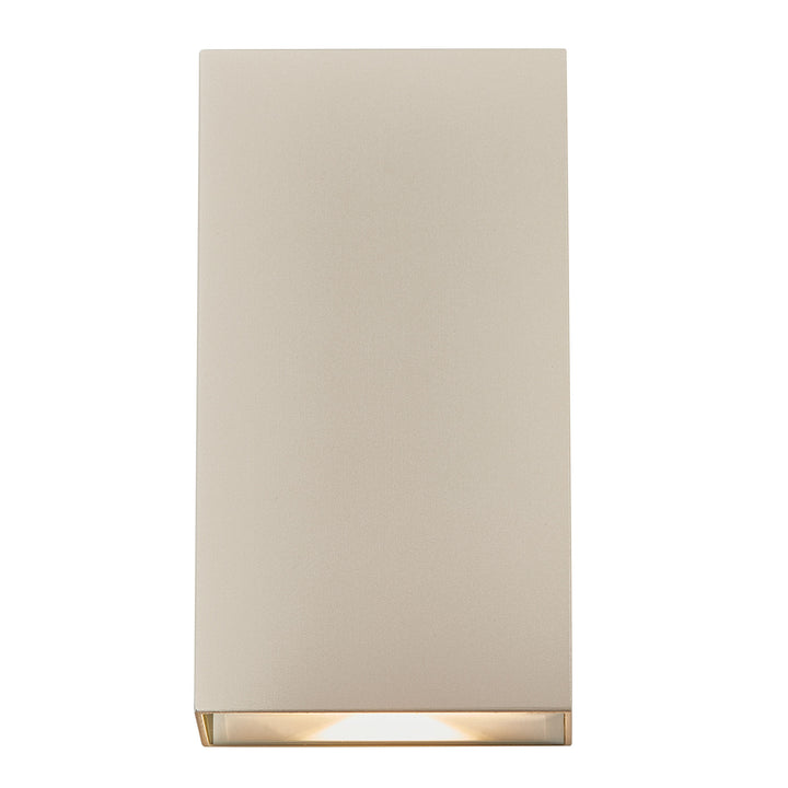 Rold Kubi Champagne Wall Light Sanded